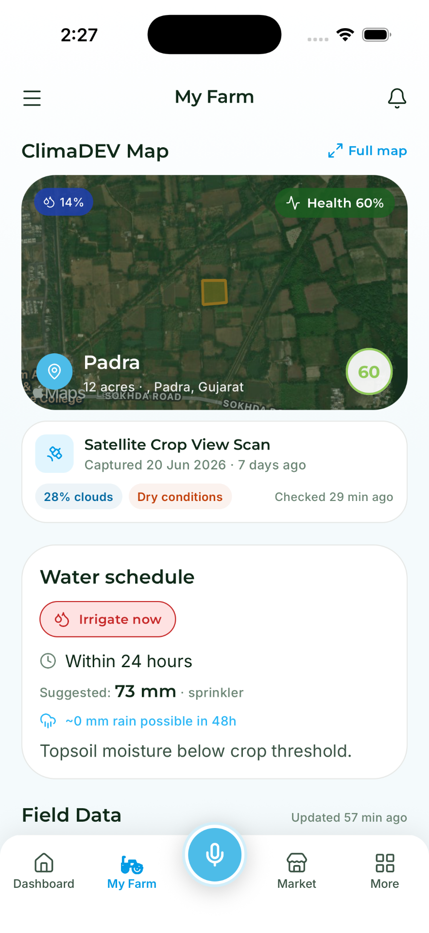 Map your field